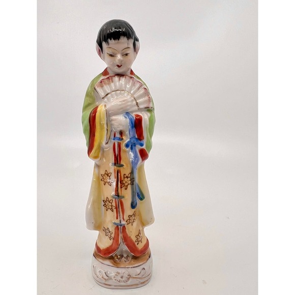 No Brand Other - VINTAGE JAPANESE GIRL FIGURE 1945 OCCUPIED JAPAN